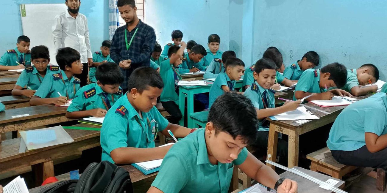 Well maintained class room